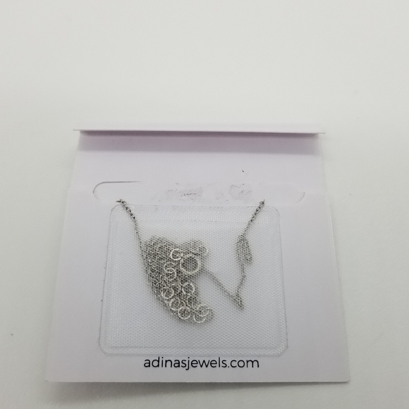 NWT Adina's Jewels Nordstrom sterling silver clasp choker - Picture 3 of 3